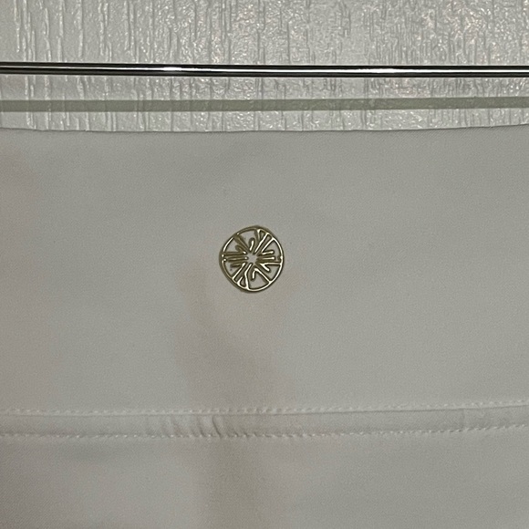 LILLY PULITZER MONICA SKORT Resort White Embellished Eyelet Elegant Lace Trim 2 - Picture 5 of 9